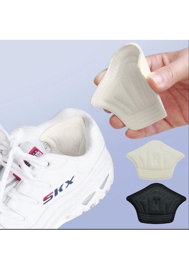 10mm Siyah Topuk Vurma Önleyici Ped Spor Ayakkabı Aşınma Önleyici