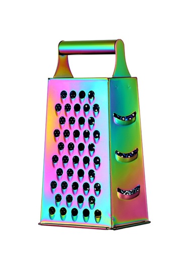 Symbee Ev Mutfak Çok Amaçlı Paslanmaz Çelik 4 Yönlü Sebze Dilimleyici - Salatalık, Patates, Sarımsak İçin创刨器 A199 Renkli Diğer