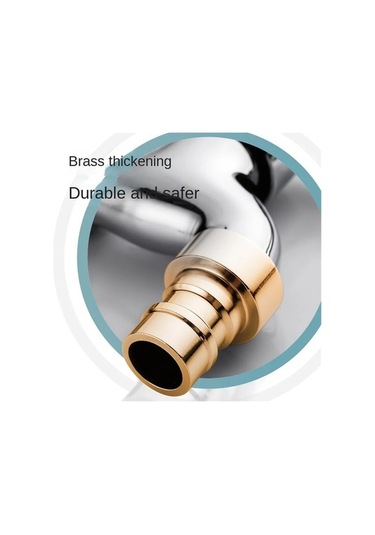 Wondernest Musluk Monte Makinesi Jialan Duvara Dokunun Çamaşır Bahçe Açık Kf Gümüş