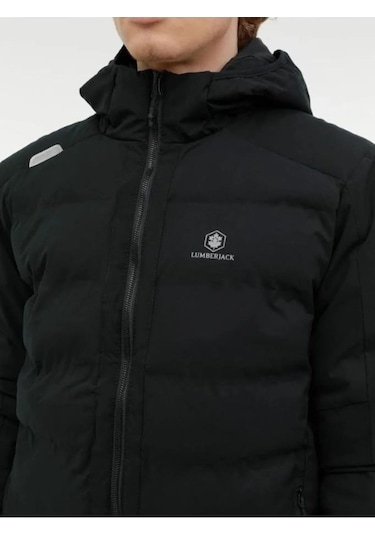 Lumberjack 4w Ml Acelın Coat Sıyah Erkek Mont Siyah