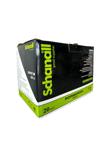 Schanall 20 Adet Gri Keçe Aşındırıcı Zımpara 150mm 200mm