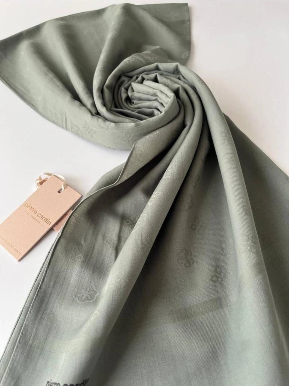 Mint Yeşili Cotton Şal Mint Yeşili