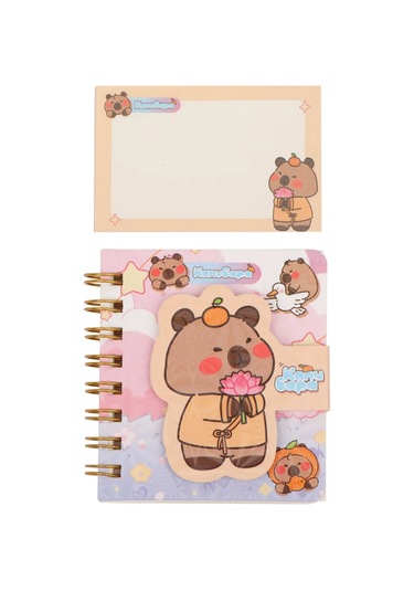 Kari Kapibara Defter Seti Sketchbook + Notalar 449872419 Bej