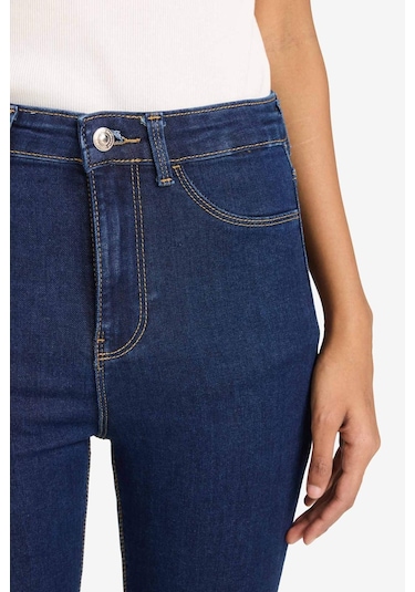 Defacto Yüksek Bel Bilek Boy Jean Pantolon B7498ax25aunm34 Mavi