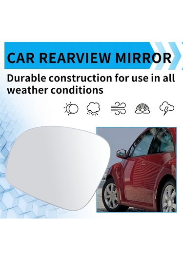 Xiaaokeji Vw Beetle / Cabriolet 1999-2010 İçin Sol Taraf Isıtmalı Dikiz Aynası