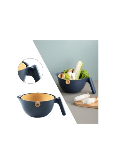 Suntek Plastik Sebze Meyve Pirinç Yıkama Drenaj Süzgeç Kevgir