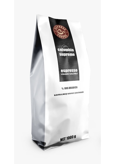 Express Coffee Espresso Colombia Supremo Çekirdek 1000 G
