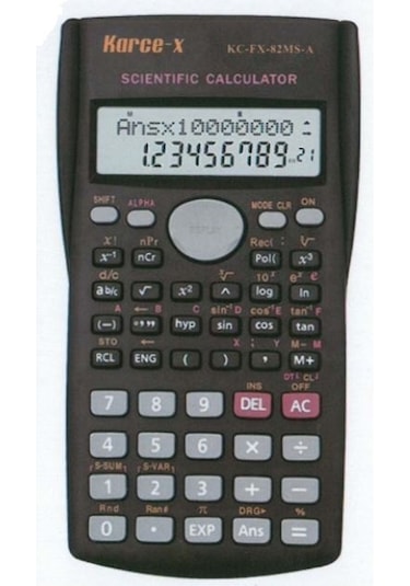 Karce-X KC-FX-82MS-A Bilimsel Fonksiyonlu Hesap Makinesi