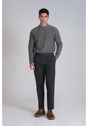 Lufian Terra Erkek Kazak Duman Yeşili Duman Yeşili 112090136100692 Duman Yeşili