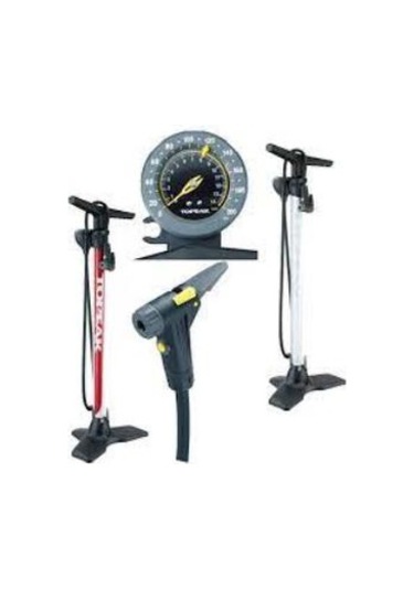 Topeak Joeblow Race Ayaklı Pompa Kırmızı/beyaz Tjb-rc1r Siyah