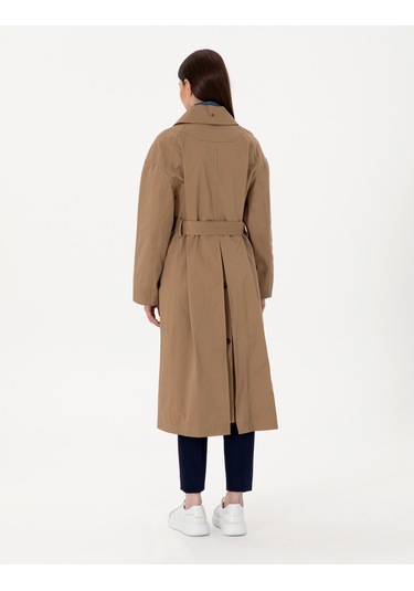 Pierre Cardin Kadın Camel Trençkot 50300872-vr015 CAMEL