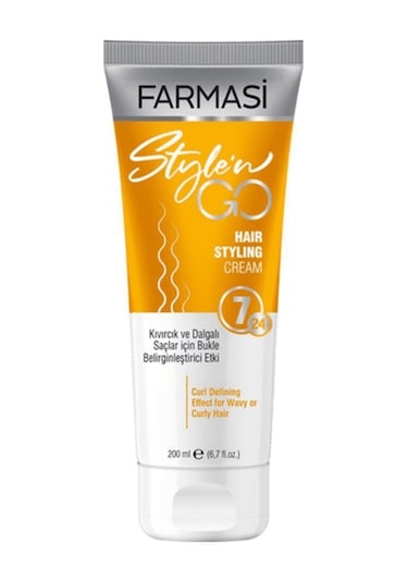 Farmasi Style N Go Kıvırcık Saçlar İçin Saç Bakım Kremi 200 ML