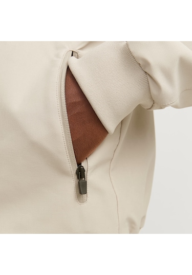 Jack&jones Perfect Bomber Erkek Bej Kapüşonlu Ceket Bej