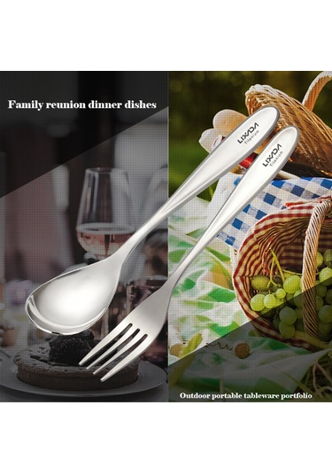 Xiyyadms Lixada Ta8117f Titanyum Çatal - 200mm 29g Porselenize Dayanıklı - Çadır Kampı Ve Ev Kullanıma Uygun Çok Renkli