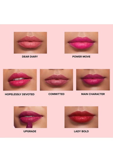 Too Faced Lady Bold Pigment Cream Lipstick Dear Diary Ruj