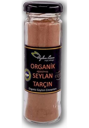 Ayhan Ercan Toz Organik Seylan Tarçını 40 G