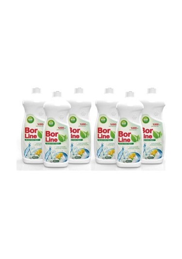 Bor Katkılı 650 Ml Bulaşık Deterjanı 6 Adet