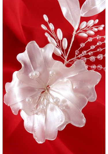 Helen Gelin Saç Aksesuarı. Porselen Nişan Saç Aksesuarı. Söz Nikah Kına Saç Aksesuarları. Gelin Tacı