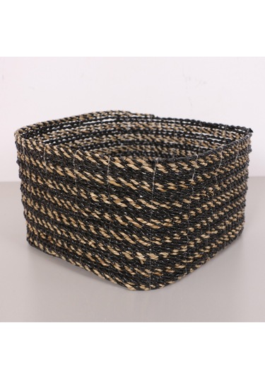 Karadeniz Muz Lif El Yapımı Yuvarlak Büyük Sepet 35x35x20 Cm