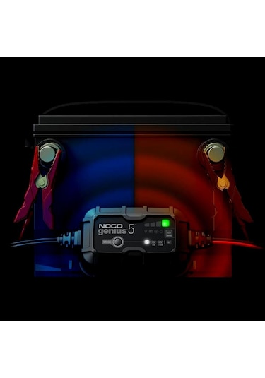 Noco Genius5 Hirmanya 6V - 12V 120A Akıllı Akü Şarj ve Akü Bakım Desülfatörü