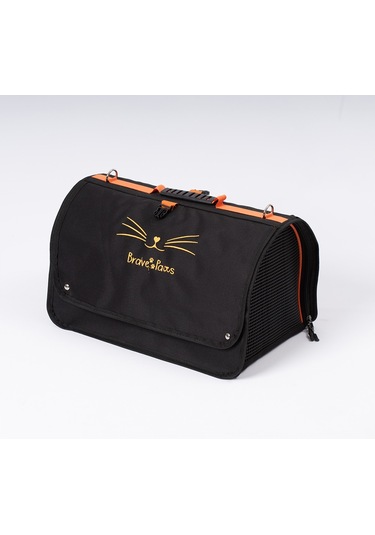 Brave Paws Perdeli Flybag Plastik Yırtılmaz Fileli Kedi Köpek Taşıma Çantası Havayolu Çantası