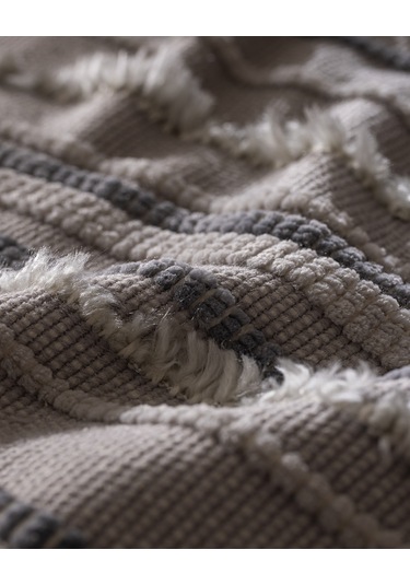 Madame Coco Montjalin Çift Kişilik Yatak Örtüsü - Gri 8684427145388 Gri