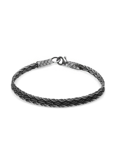 Nipora El Işçiliği Modern Tasarım 1000 Ayar Gümüş Kazaz Kadın Bileklik