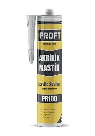 Proft Akrilik Mastik PR100 Krem/Cream Krem Krem
