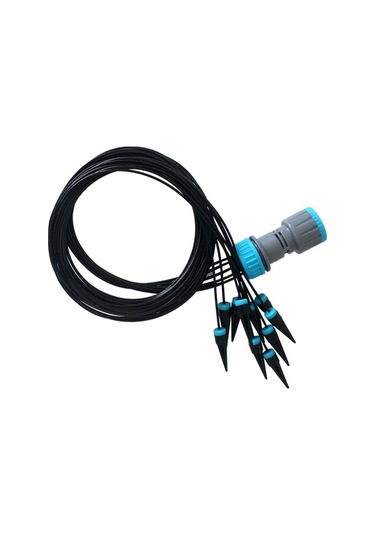 Trendooze Uzunlukta Sulama Sulama Sulama Spreyi Sistemi Otomatik Metre Damla Borusu Başlık Bahçe 10 1.6 No