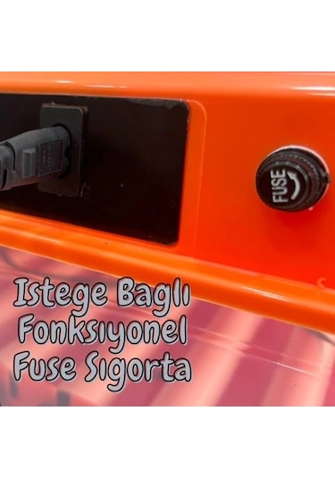 Evonest 120 Yumurtalık Kuluçka Makinesi Turuncu Renk