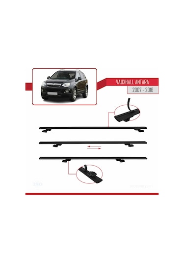 Vauxhall Antara 2007-2016 Arası İle Uyumlu Basıc Model Ara Atkı T