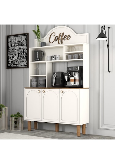 Bohem Kahve Köşesi 120cm - Krem Krem