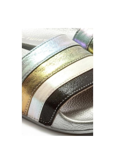 Twigy Light Kadın Terlik Lame 36/40 BB0621 Gri