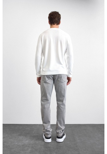 Back & Bond Erkek Triko B35w40043 117 Ekru Ekru