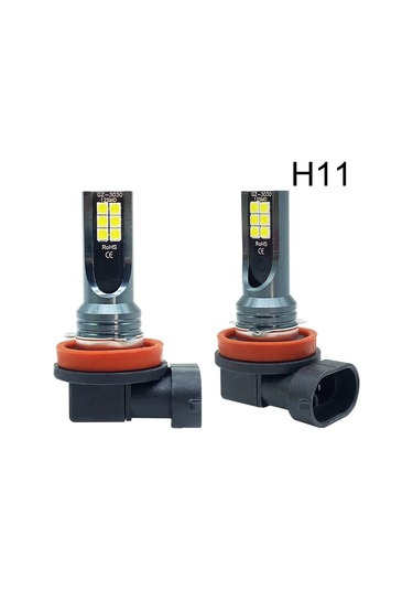 2 Adet H4 H7 Led Far H11 H8 H9 H10 H1 H3 Araba Sis Ampuller 9005 9006 Oto 12000k Blue Color H1 1 Piece Set