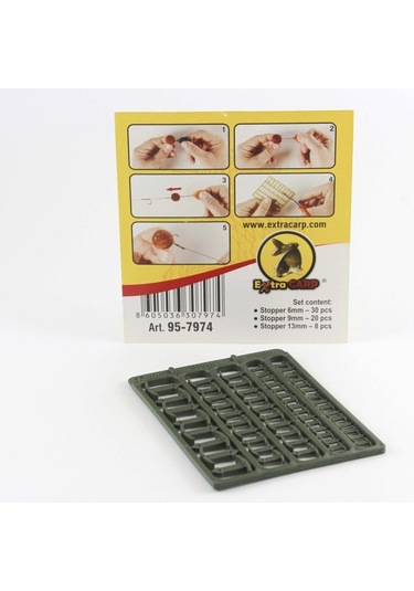 Extra Carp Stopper 6-9-13Mm Olive Green (58 Adet)