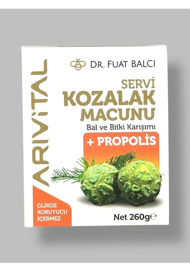 Servi Kozalak Macunu 260 Gr. Bal Ve Bitki Karışımı + Propolis