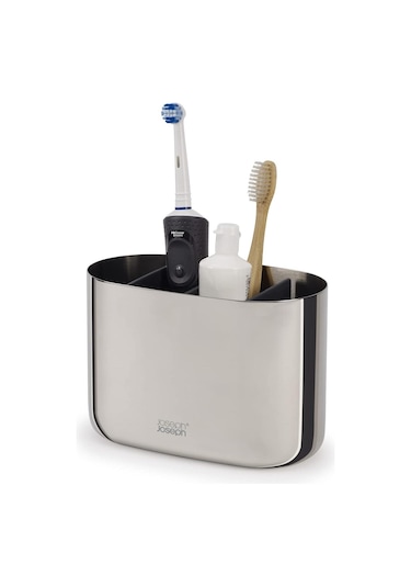 Joseph Joseph Easystore Luxe Büyük Diş Fırçalık Caddy - Çelik Diğer