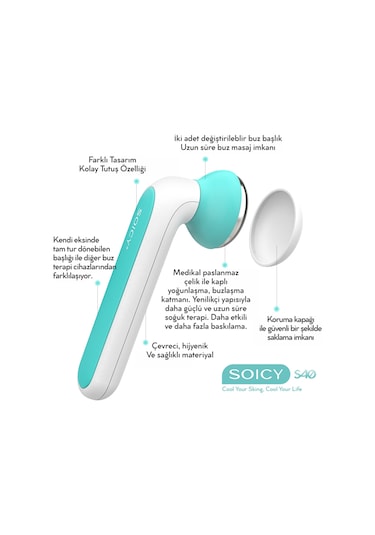 Soicy S40 Buz Masaj Roller