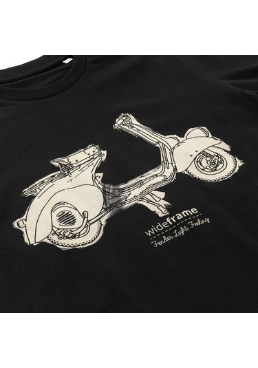 Sıp Scootershop Sıp T-shirt - Faro Basso Fender Light Feeling Siyah / Sıp
