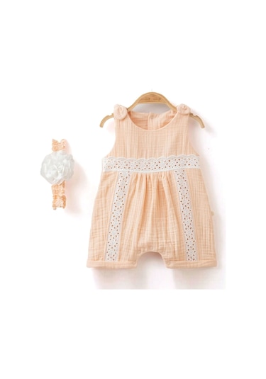 Miomini Baby Müslin Saç Bantlı Slopet 3659 SOMON