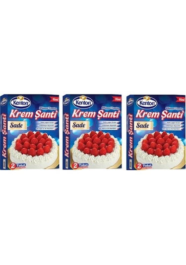 Kenton Krem Şanti Sade 3 x 150 G