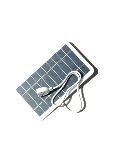 Yuntech01 Monokristal Silikon Güneş Paneli 5v 2w/5w Usb Çıkışlı Taşınabilir Dış Mekan Kamp Mobil Cihaz Şarj Aleti Ip65 Su Geçirmez