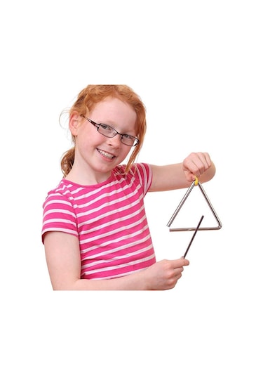 Perkusyon Ritim Ucgen Zil 17 Cm Donizetti