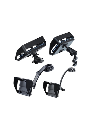 Sones Arazi Aracı Güneşlik Cep Telefonu Navigasyon Braketi, Stil: Evrensel Ayar Kolu Tipi