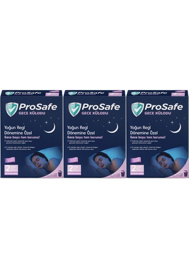 Prosafe Gece Külodu/külot Yoğun Regl Dönemine Özel 6 Lı 3pk 2
