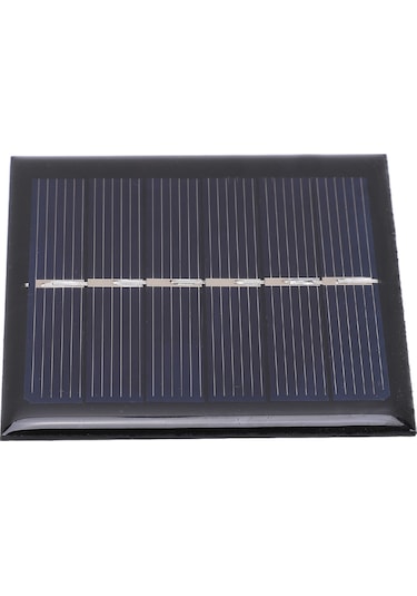 Wezone 0.6w 3v Polisilikon Güneş Paneli - Taşınabilir Düşük Güçlü Cihazlar İçin Dayanıklı A Sınıfı Modül