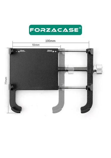 Bisiklet Motosiklet Scooter Ayna Metal Telefon Tutucu - P2 Fc980