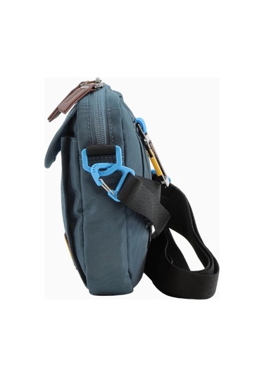 Discovery Icon Rfıd Korumalı Sürdürülebilir Utility 1l Kapasiteli Unisex Omuz Çantası Mavi