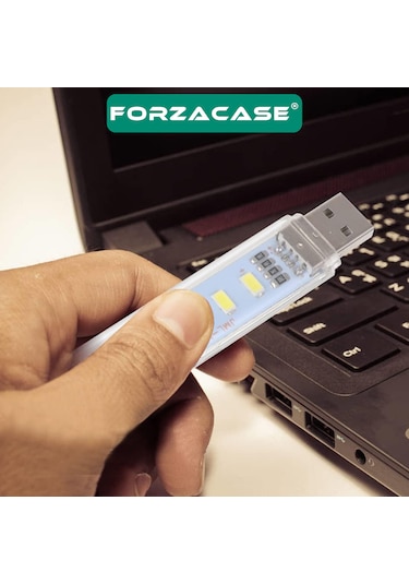 8 Ledli Flash Usb Led Işık Kitap Okuma Gece Lambası - Fc805